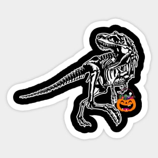 Trex halloween Sticker